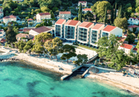 Aerial View of Hotel Mlini