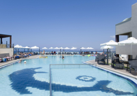 Outdoor Pool at Galini Sea View