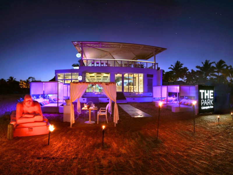 Night View of The Park Calangute