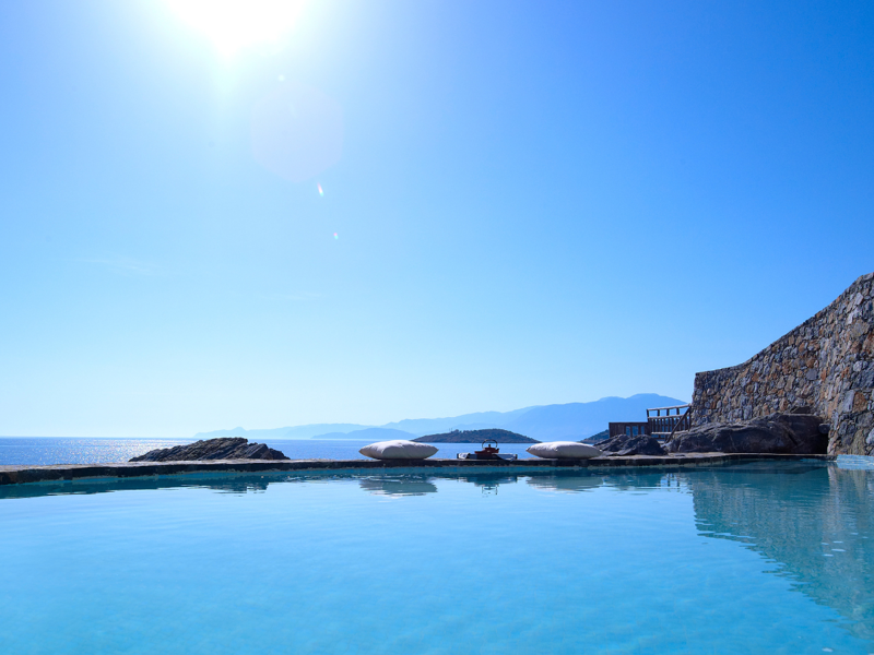 Aphrodite Spa Suite Swimming Pool at St Nicolas Bay Resort Hotel & Villas