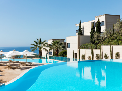 Exterior of Ikos Oceania and Swimming Pools