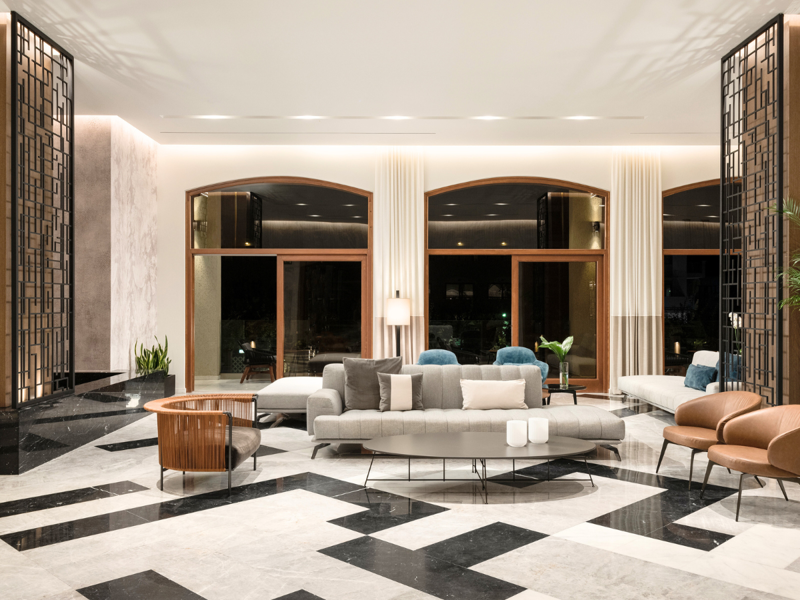 Lobby Area at Theartemis Palace