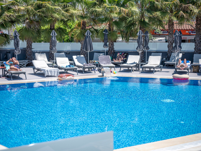 Pool at Dionysos Hotel and Studios