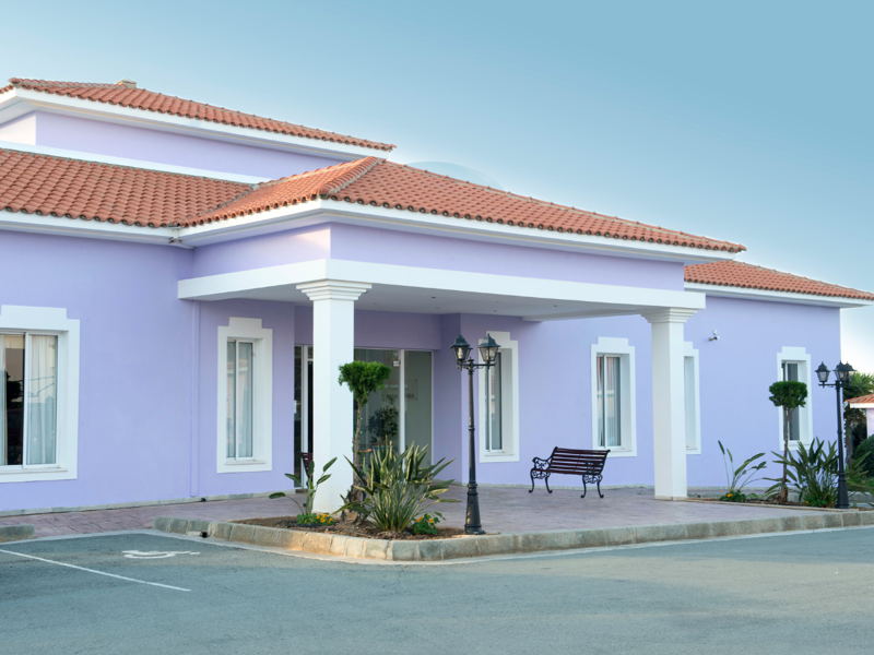 Entrance to Akamanthea Holiday Village