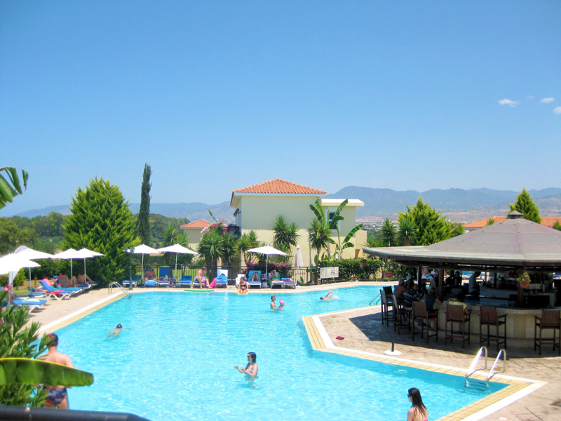 Overview of Swimming Pool at Akamanthea Holiday Village