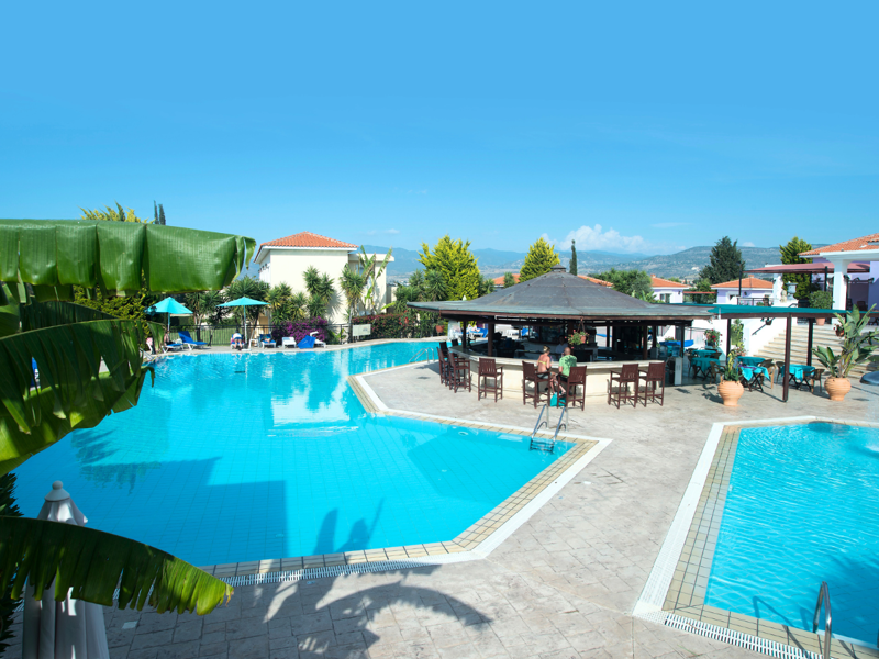Overview of Swimming Pools at Akamanthea Holiday Village