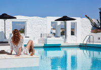 Outdoor Pool at Mr & Mrs White Paros, Suites & More