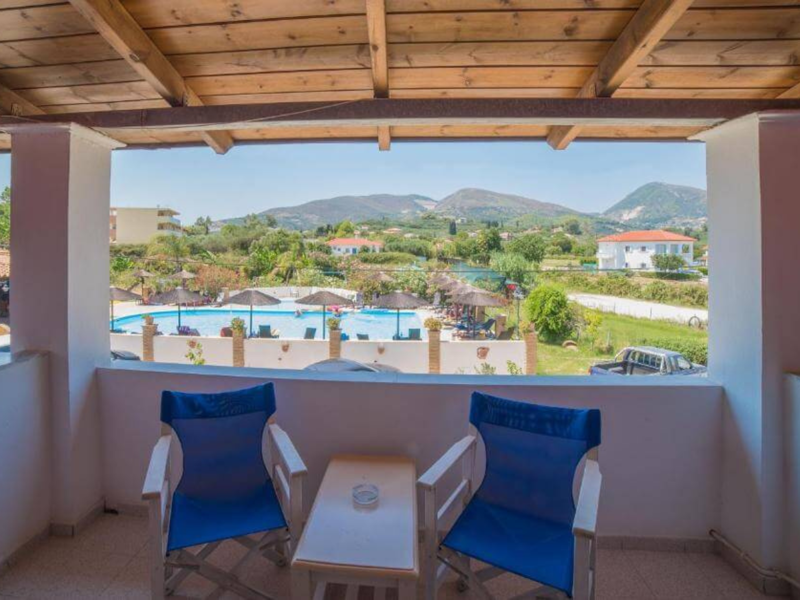 Double Room Pool View At Porto Koukla