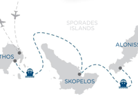 Sporades Island Hop Map