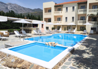 Exterior of Aphrodite Samos Suites and Outdoor Swimming Pool