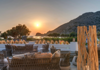 Sunset at Benois Hotel Syros