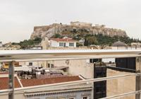 View From Terrace at Athens Cypria Hotel