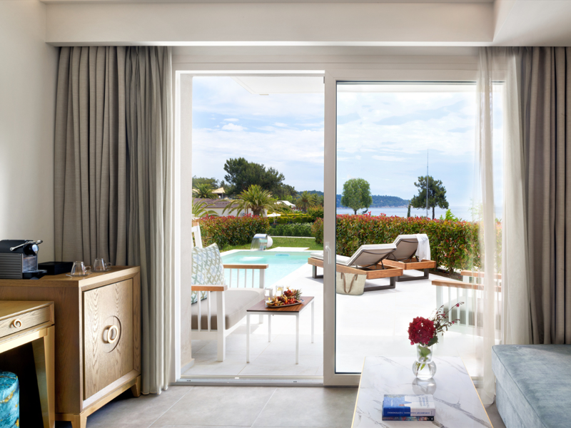 Junior Suite Sea View With Pool at Alexandra Elegance