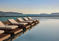 Sunlounge Area at W Costa Navarino