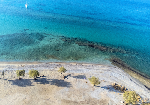 Beach at Hotel Agistri