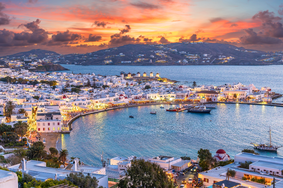 Mykonos Panoramic Sunset Views