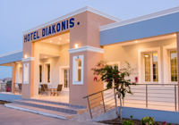 Entrance at Diakonis Hotel