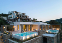 View of Bungalows at Casa Di Fiori Suites Andros