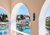 Terrace in Porto Vecchio Luxury Suites Spetses