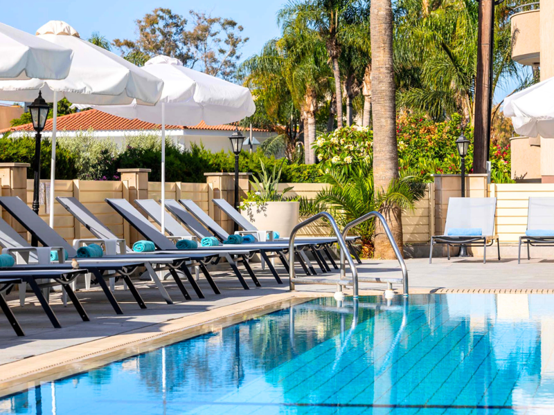 Pool at Kapetanios Limassol Hotel