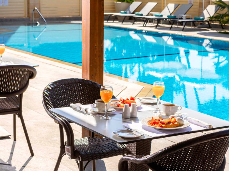 Breakfast at Kapetanios Limassol Hotel